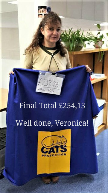 Veronica with the final total!